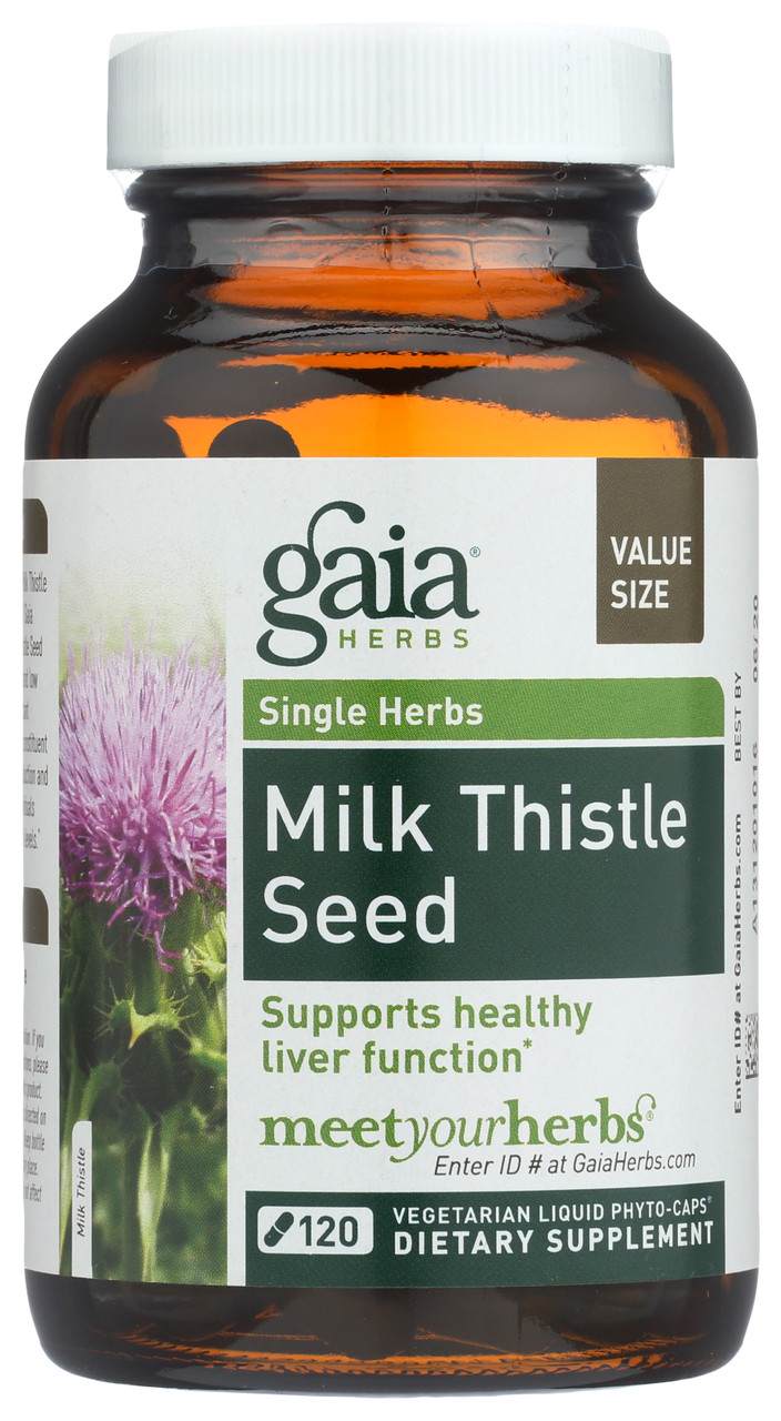 Milk Thistle Seed 120 Count