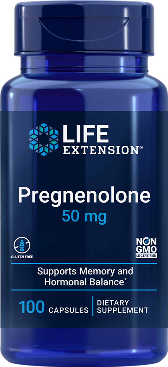 Pregnenolone 50 mg 100 capsules