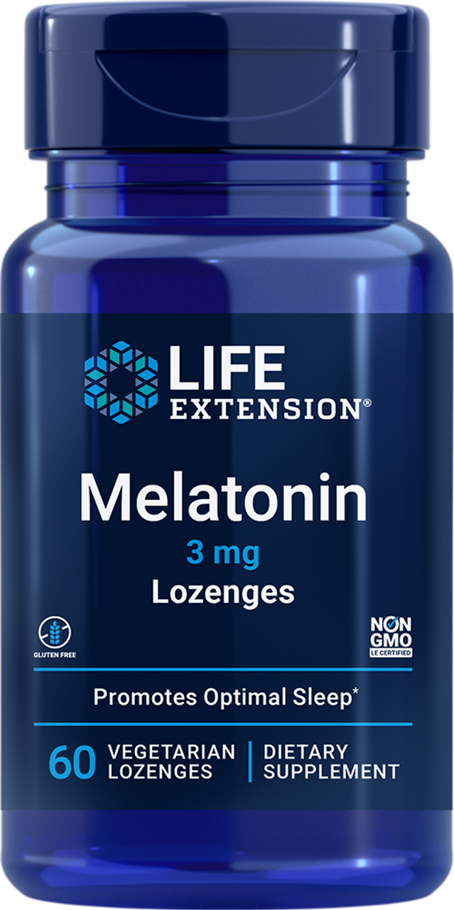 Melatonin 3 mg 60 vegetarian lozenges