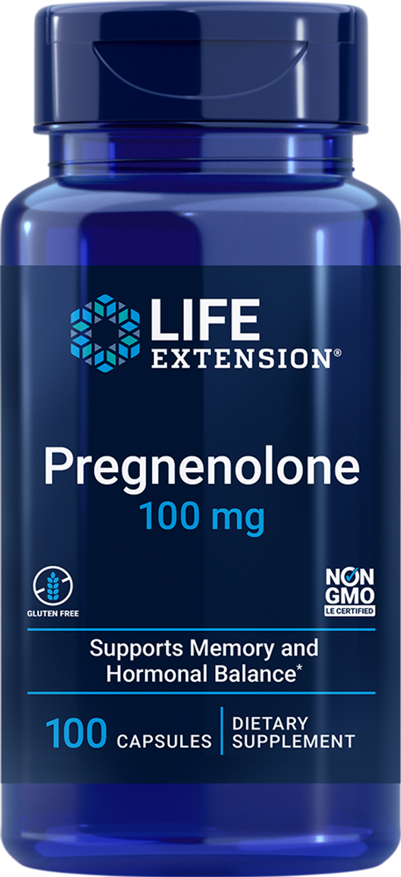 Pregnenolone 100 mg 100 capsules