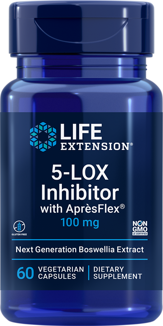 5-LOX Inhibitor with AprèsFlex® 100 mg 60 vegetarian capsules