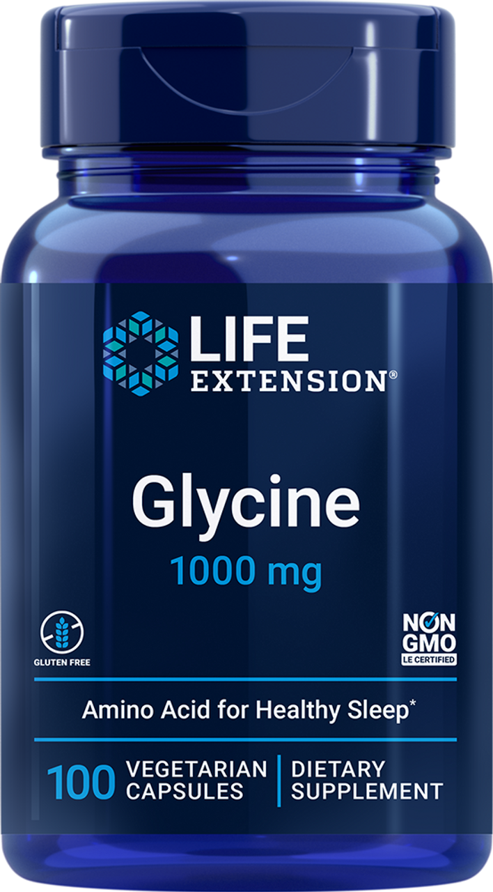 Glycine 1000 mg 100 vegetarian capsules