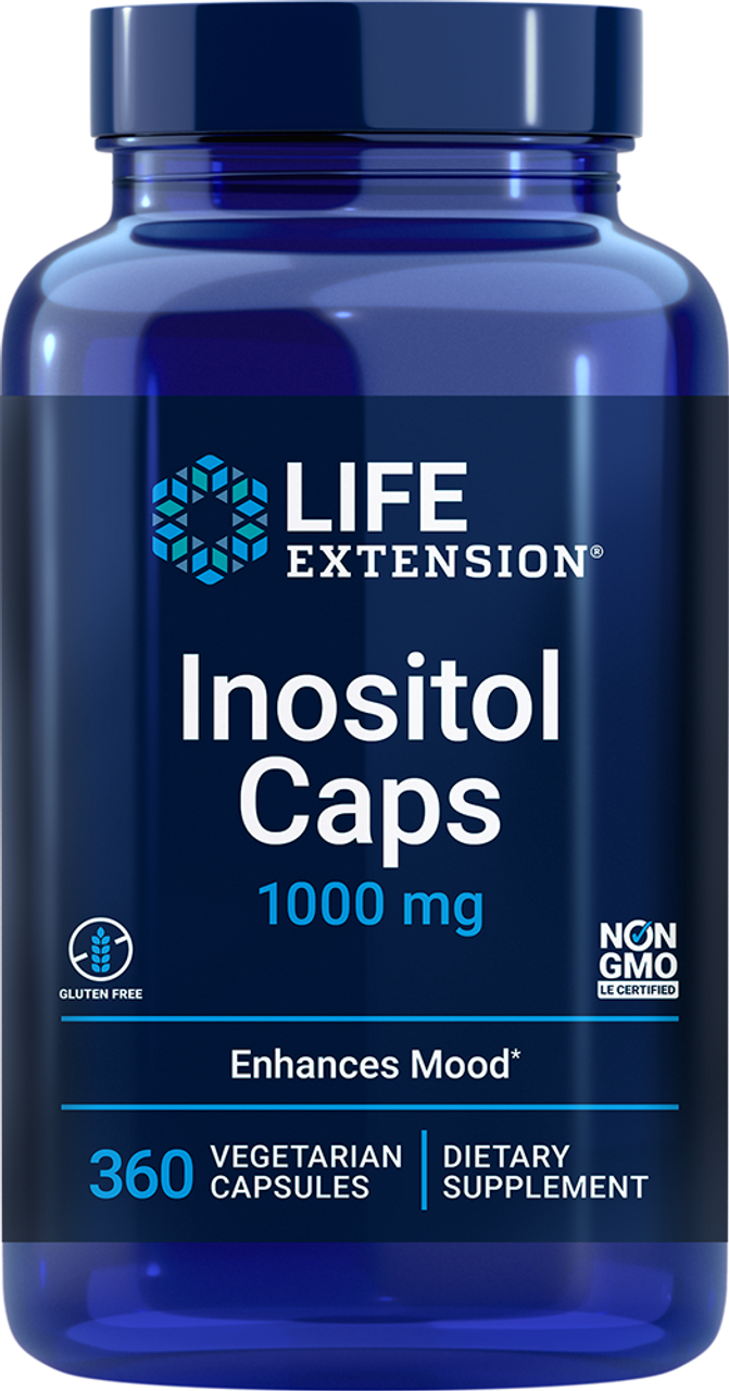 Inositol Caps 1000 mg 360 vegetarian capsules