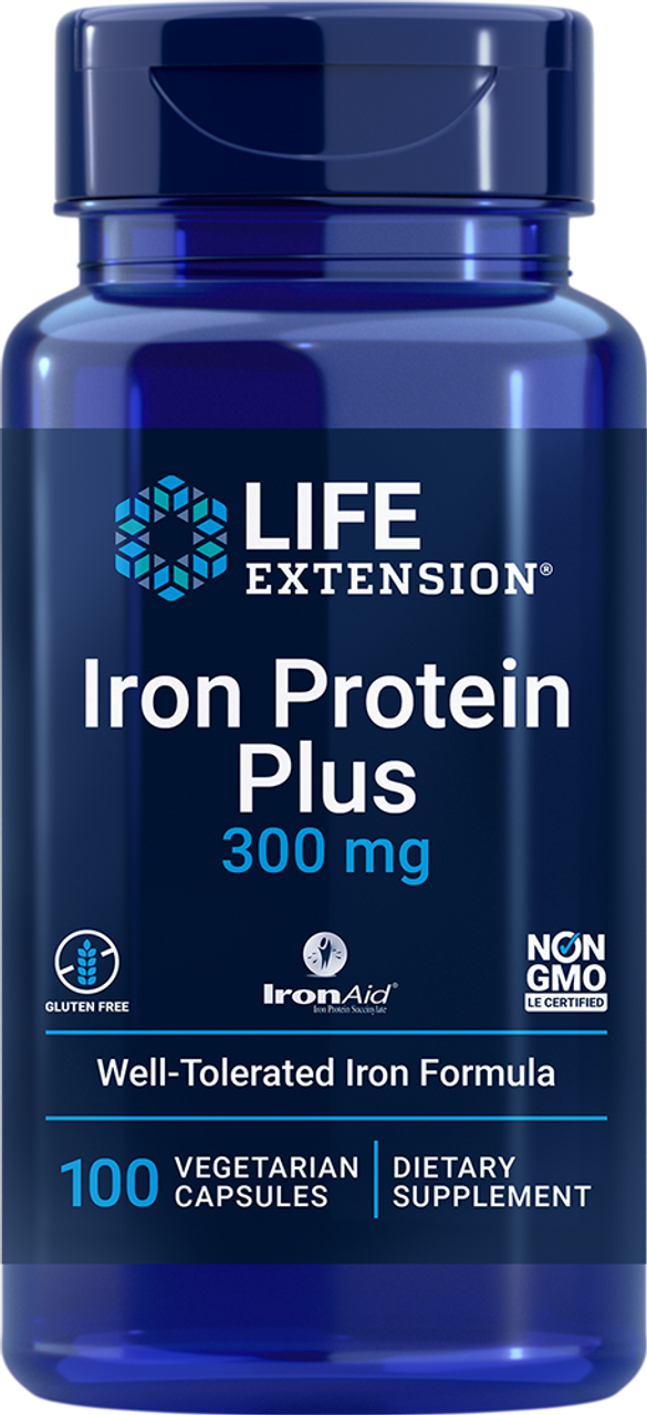 Iron Protein Plus 300 mg 100 vegetarian capsules