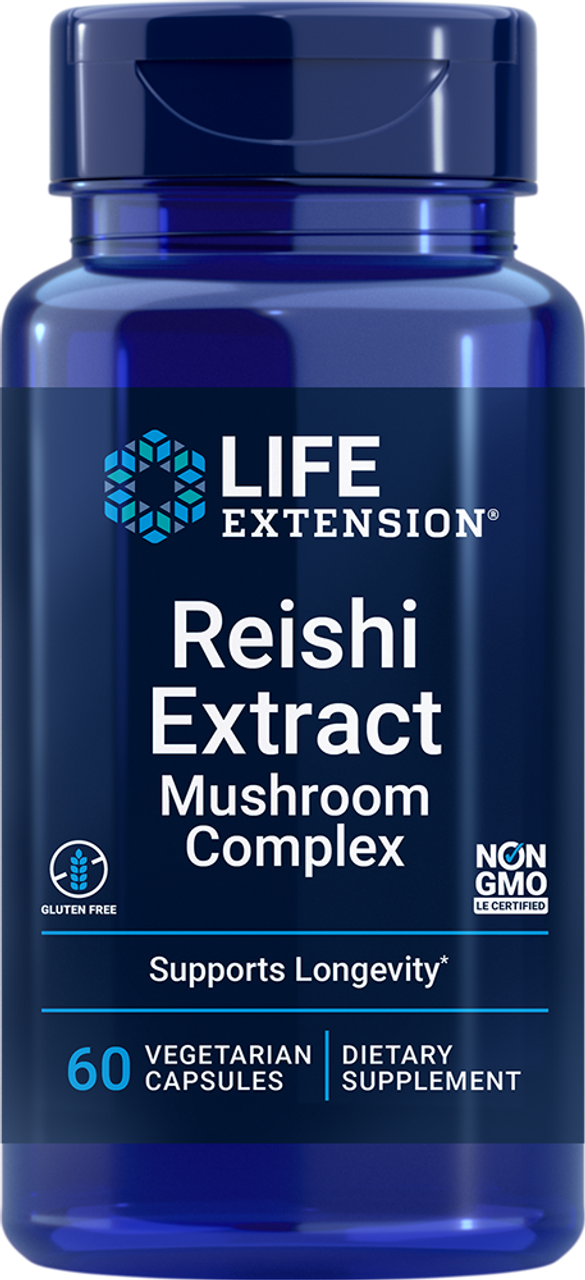 Reishi Extract Mushroom Complex 60 vegetarian capsules