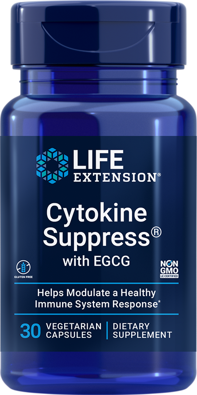 Cytokine Suppress® with EGCG 30 vegetarian capsules