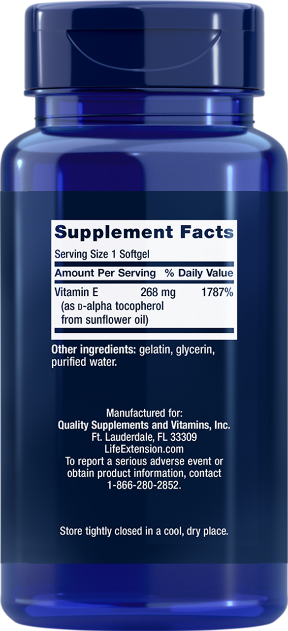 Super Vitamin E 268 mg (400 IU) 90 softgels