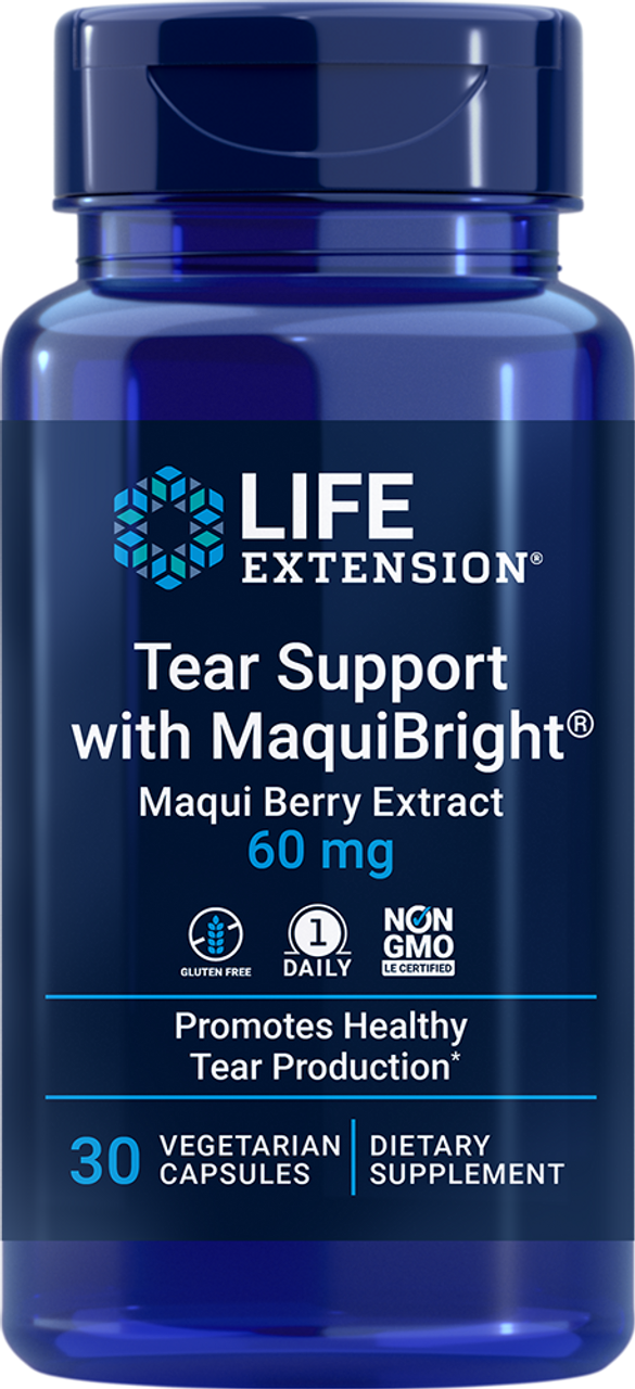 Tear Support with MaquiBright® 60 mg 30 vegetarian capsules