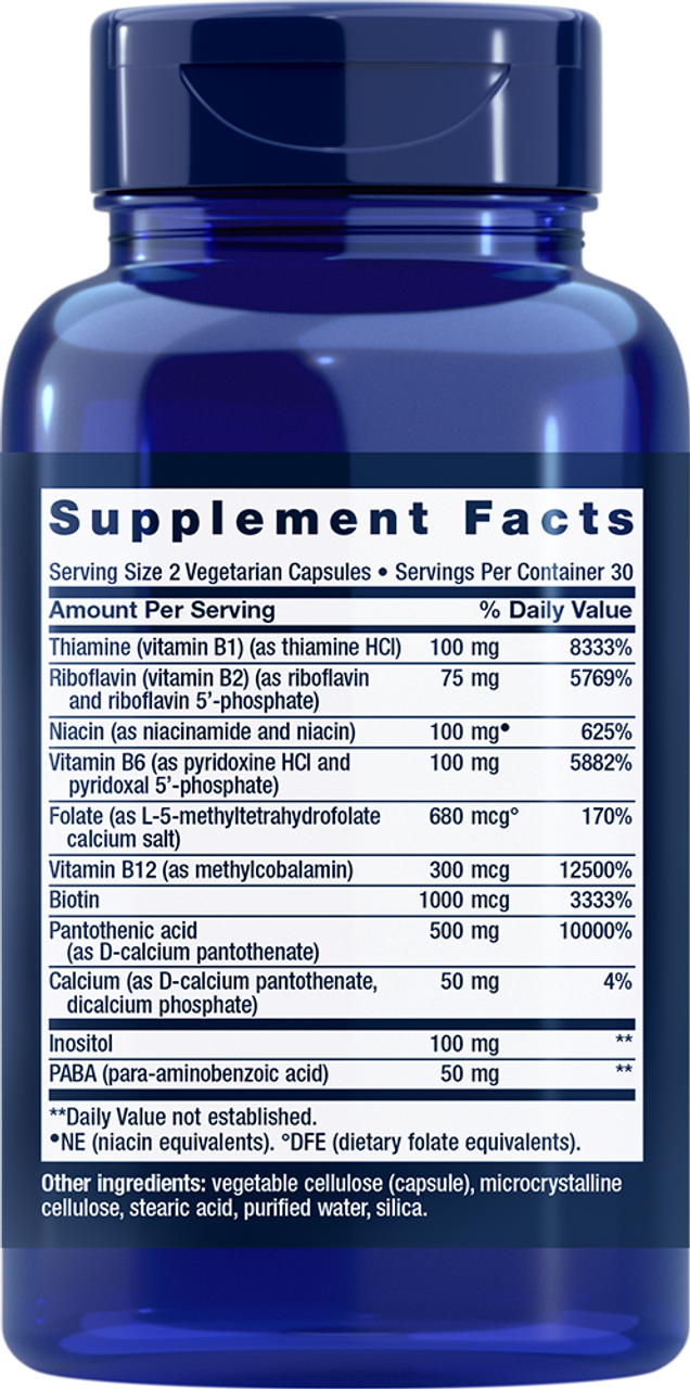 BioActive Complete B-Complex 60 vegetarian capsules