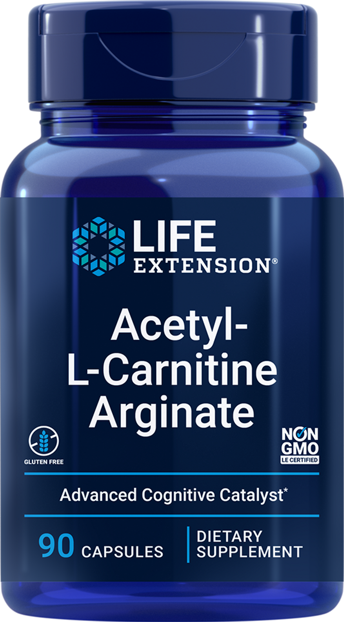 Acetyl-L-Carnitine Arginate 90 capsules
