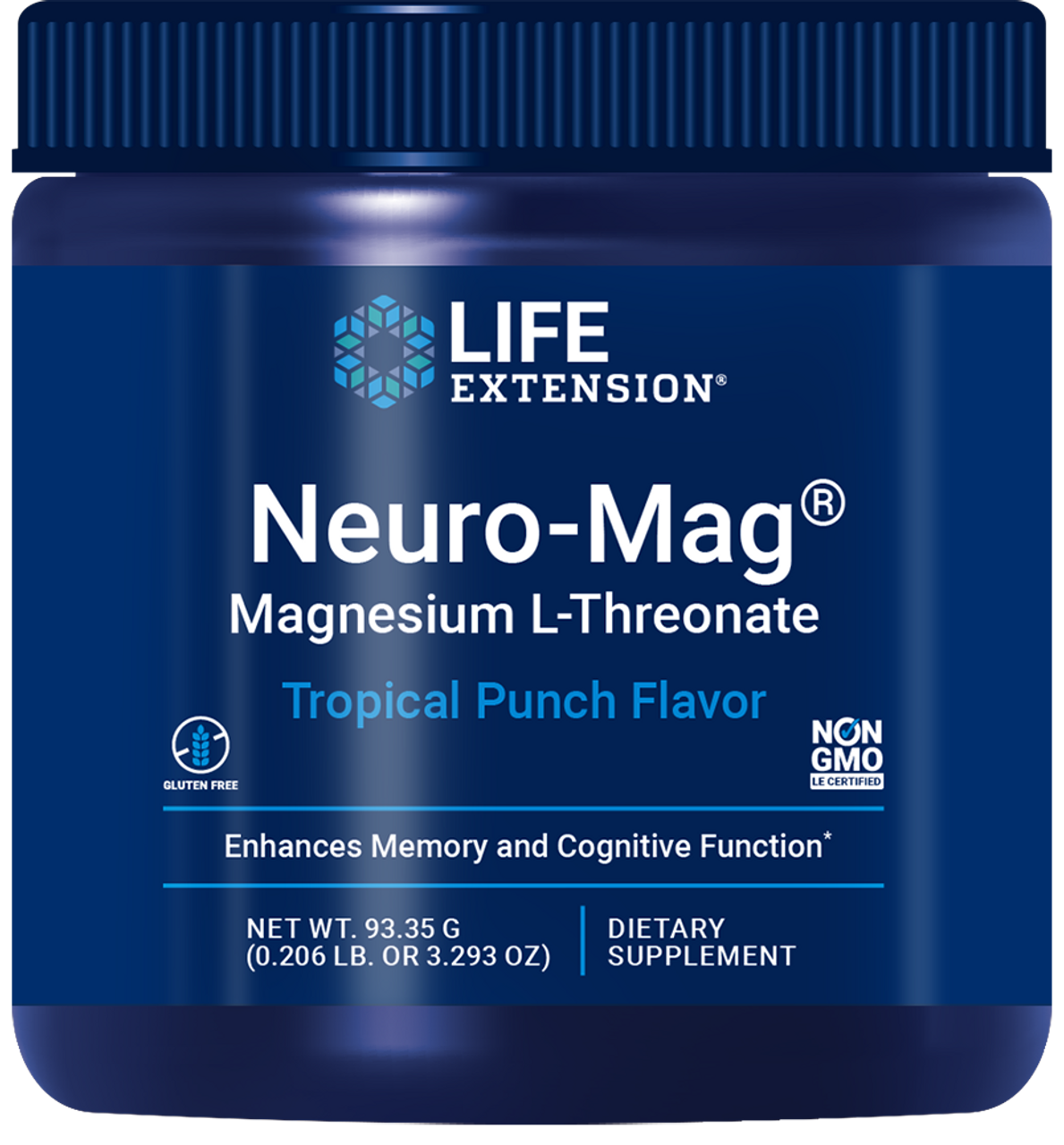 Neuro-Mag® Magnesium L-Threonate (Tropical Punch) 93.35 grams