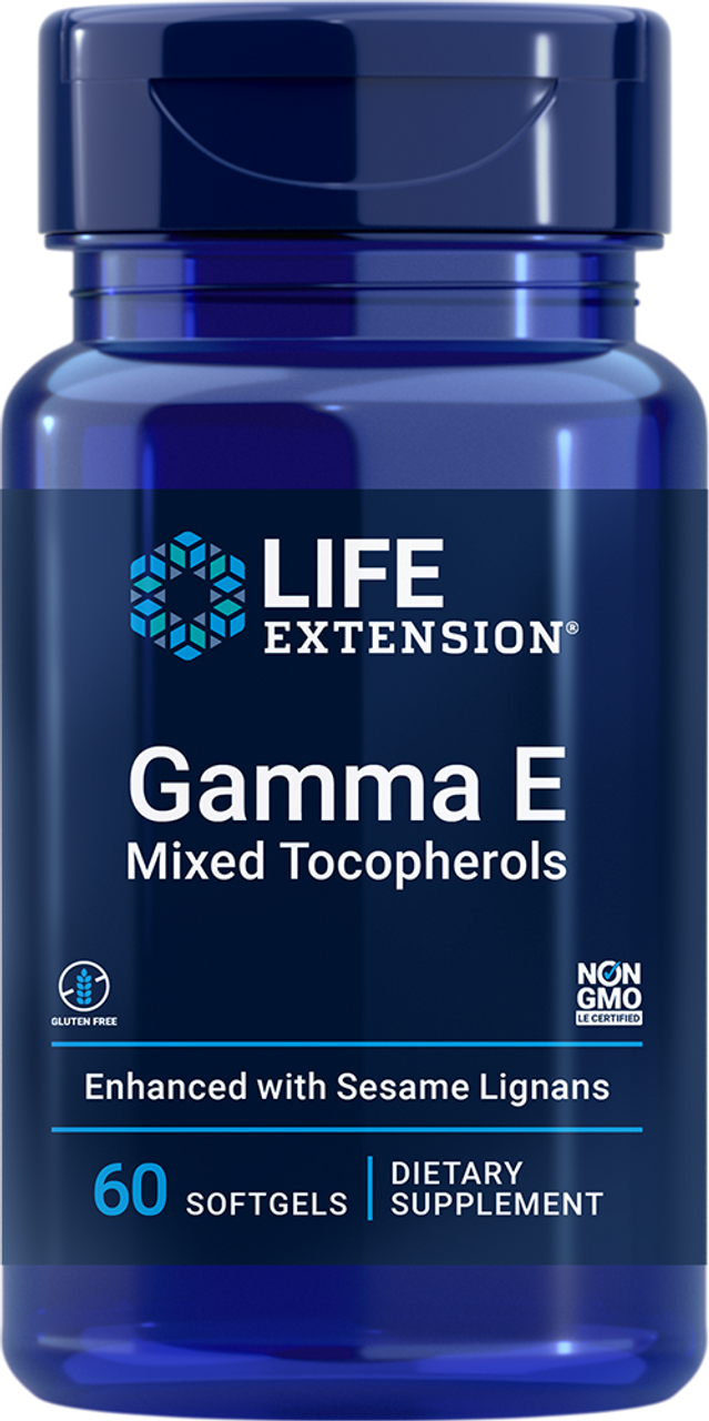 Gamma E Mixed Tocopherols 60 softgels