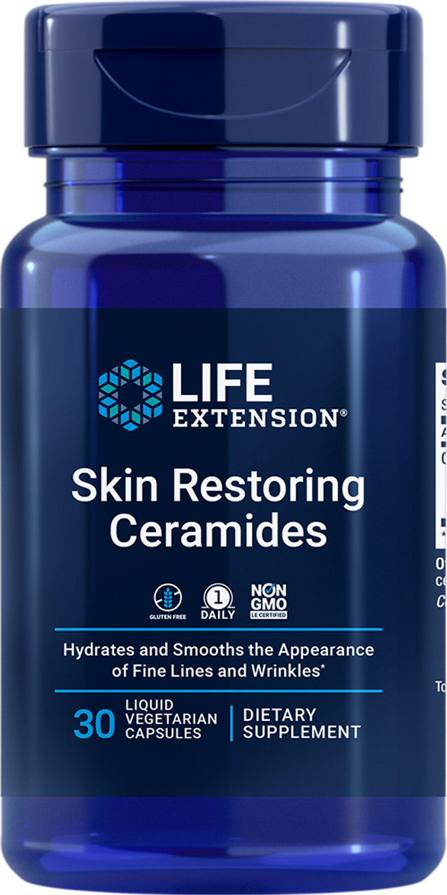 Skin Restoring Ceramides 30 liquid vegetarian capsules