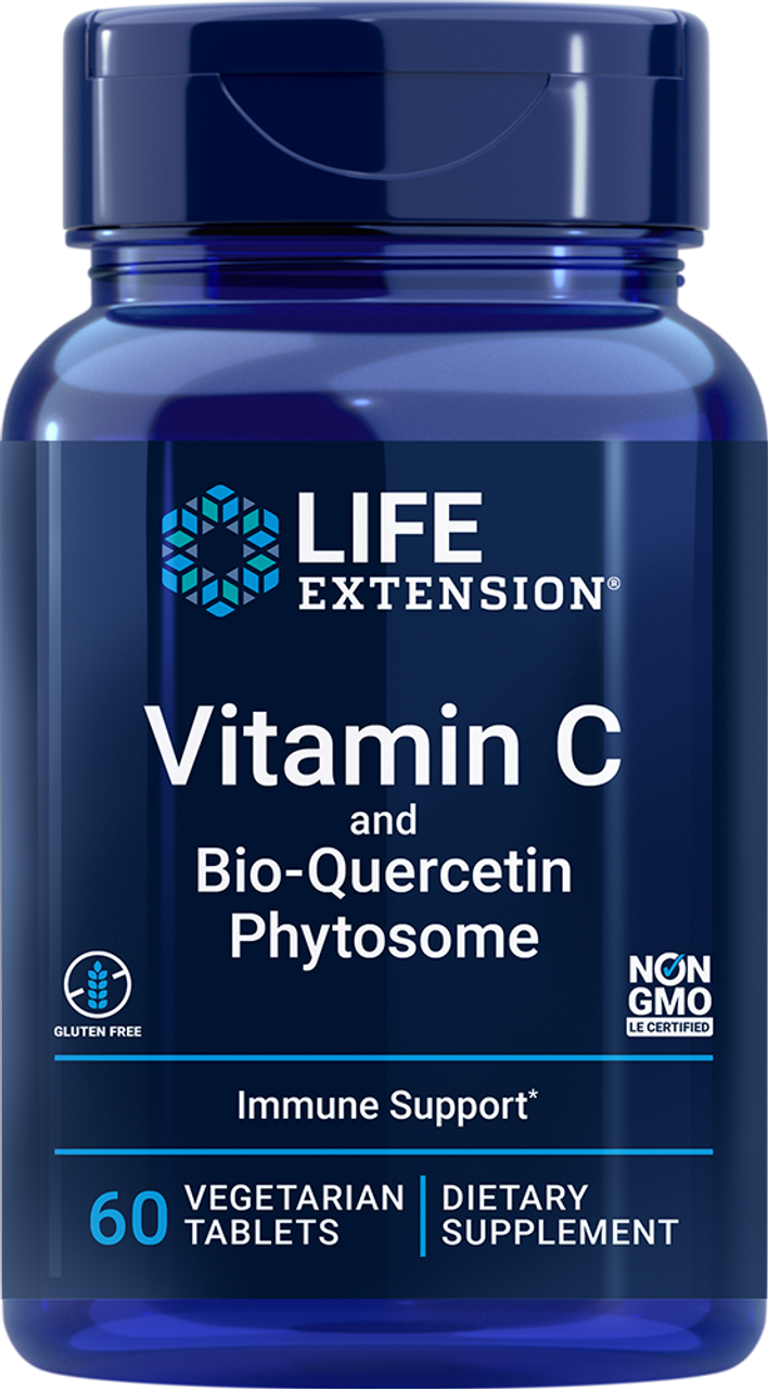 Vitamin C and Bio-Quercetin Phytosome 60 vegetarian tablets