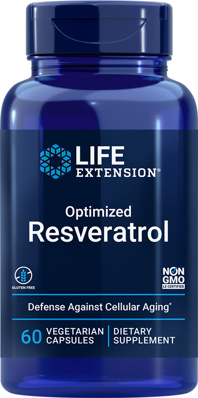 Optimized Resveratrol 60 vegetarian capsules