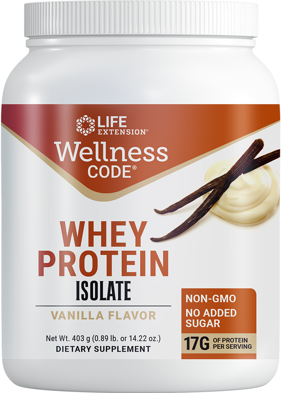 Wellness Code® Whey Protein Isolate (Vanilla) 403 grams