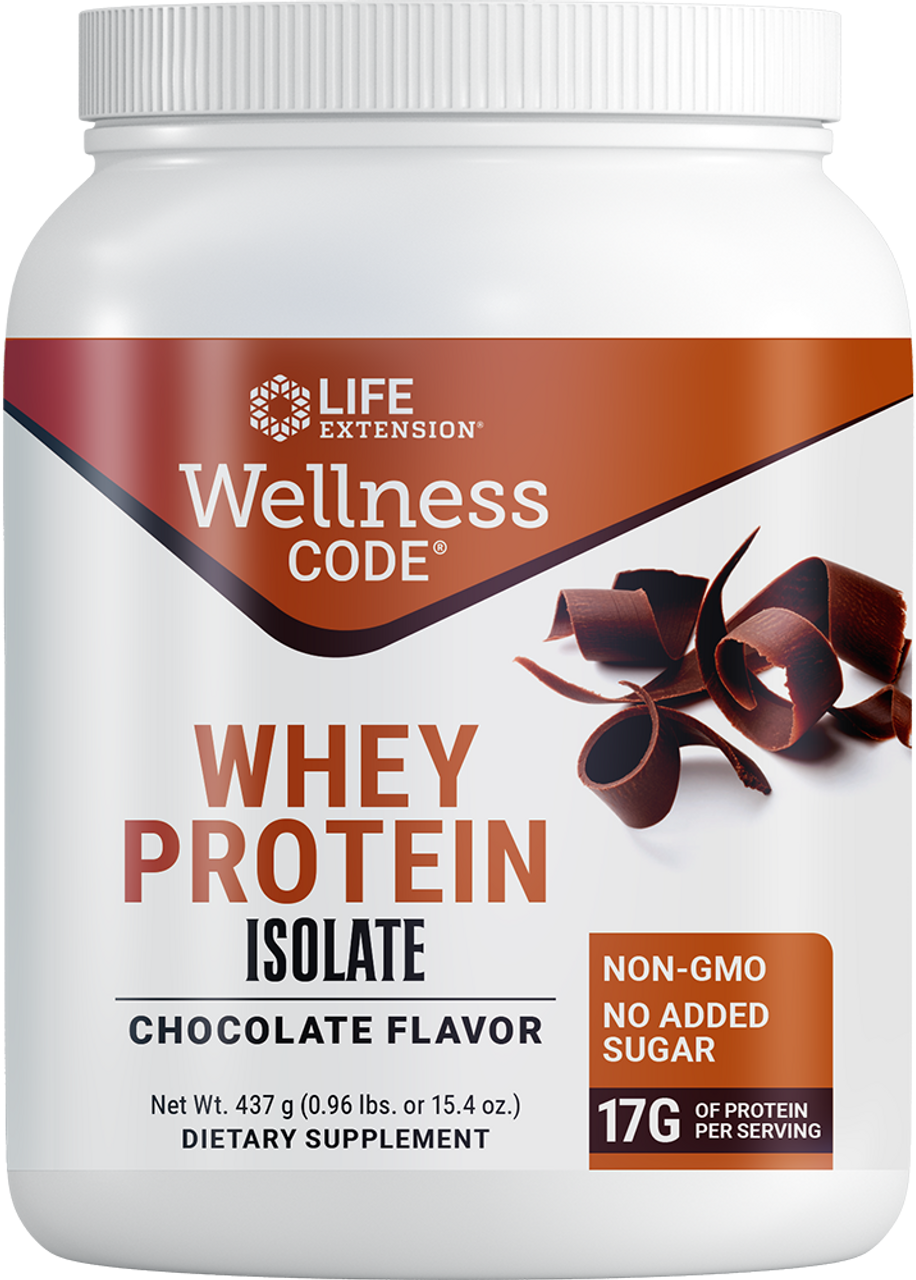 Wellness Code® Whey Protein Isolate (Chocolate) 437 grams