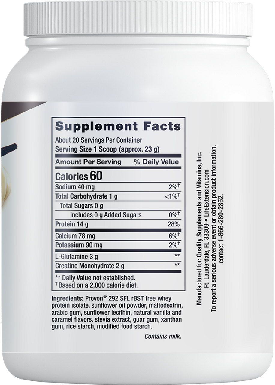 Wellness Code® Advanced Whey Protein Isolate (Vanilla) 454 grams