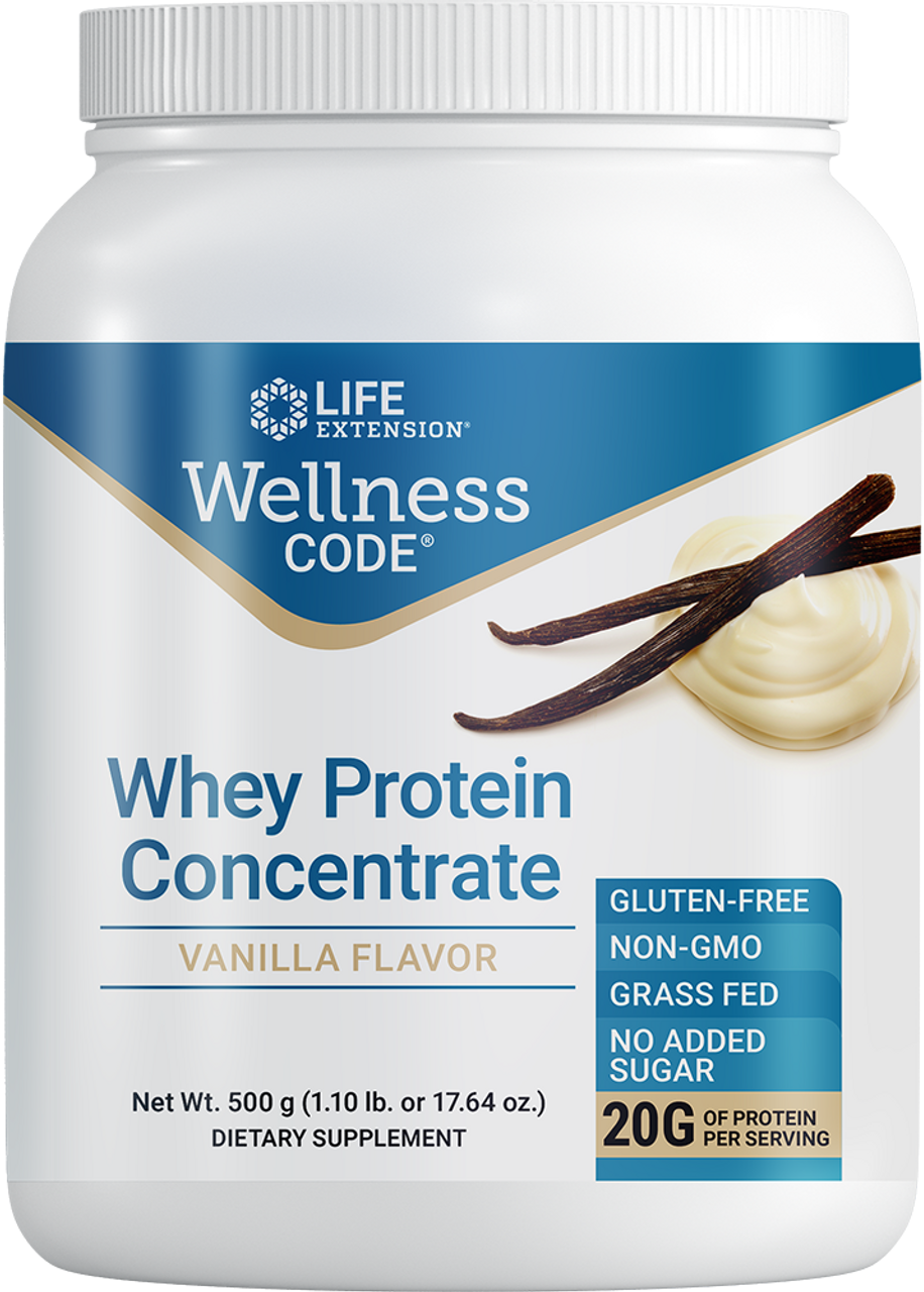 Wellness Code® Whey Protein Concentrate (Vanilla) 500 grams