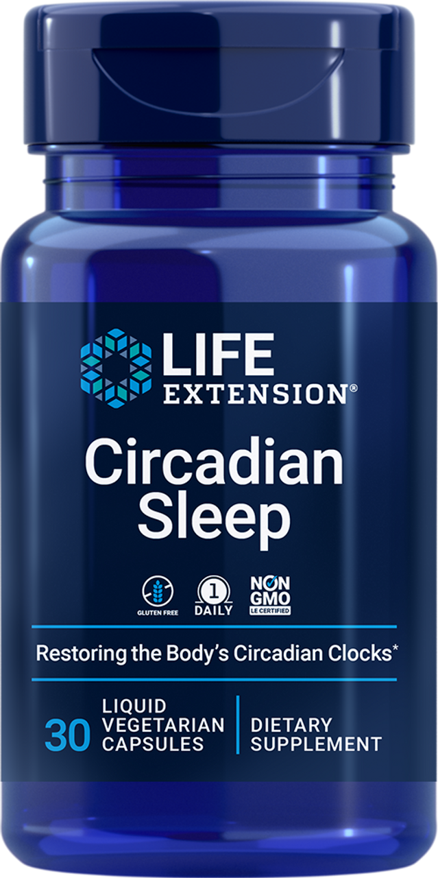 Circadian Sleep 30 liquid vegetarian capsules