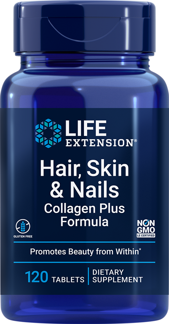 Hair Skin & Nails Collagen Plus Formula 120 tablets