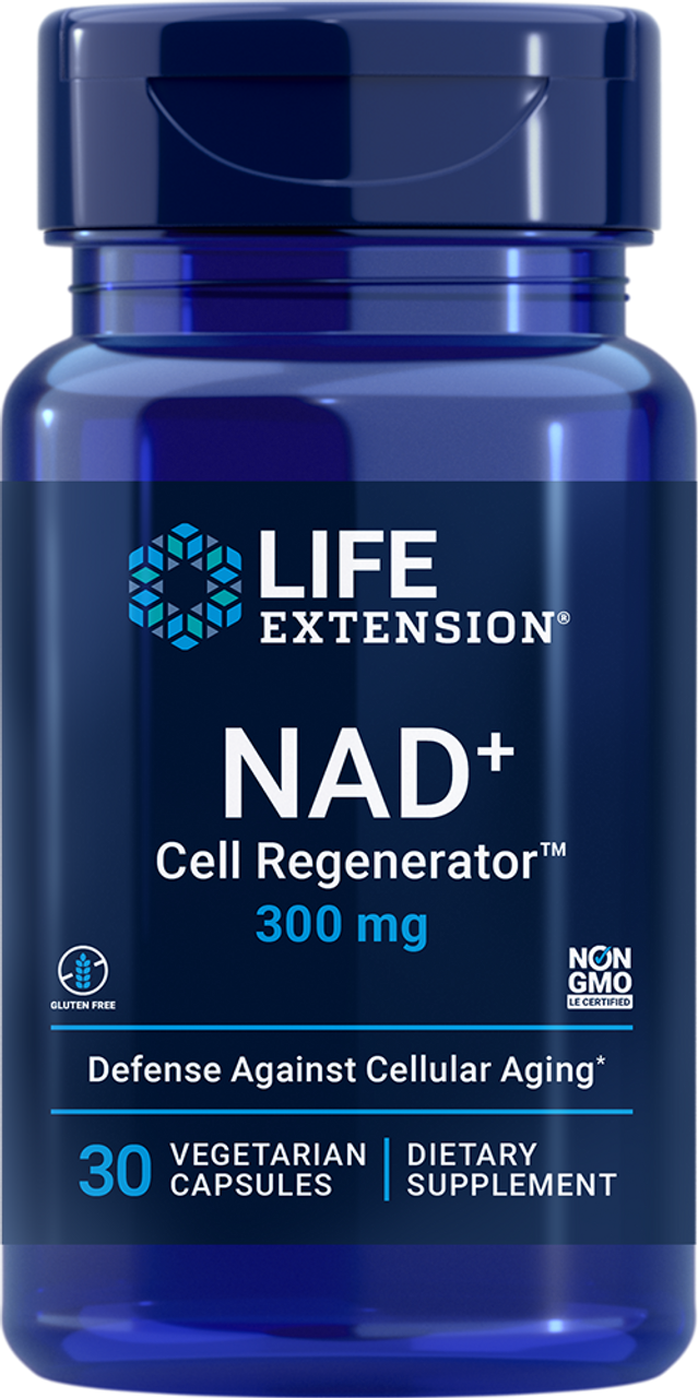 NAD+ Cell Regenerator 300 mg 30 vegetarian capsules