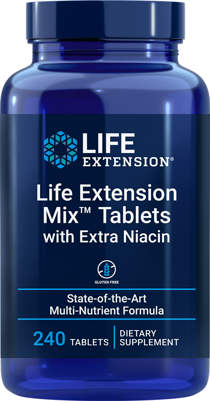 Life Extension Mix Tablets with Extra Niacin 240 tablets