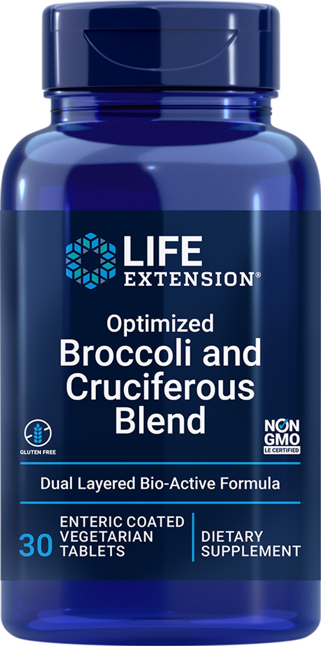 Optimized Broccoli and Cruciferous Blend 30 enteric-coated vegetarian tablet