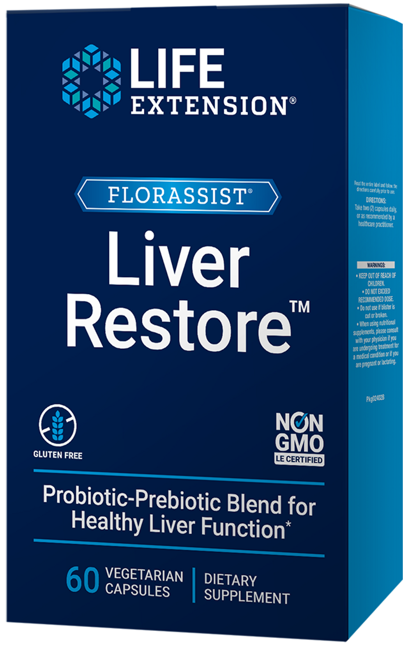 FLORASSIST® Liver Restore 60 vegetarian capsules