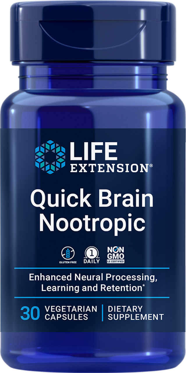 Quick Brain Nootropic 30 vegetarian capsules