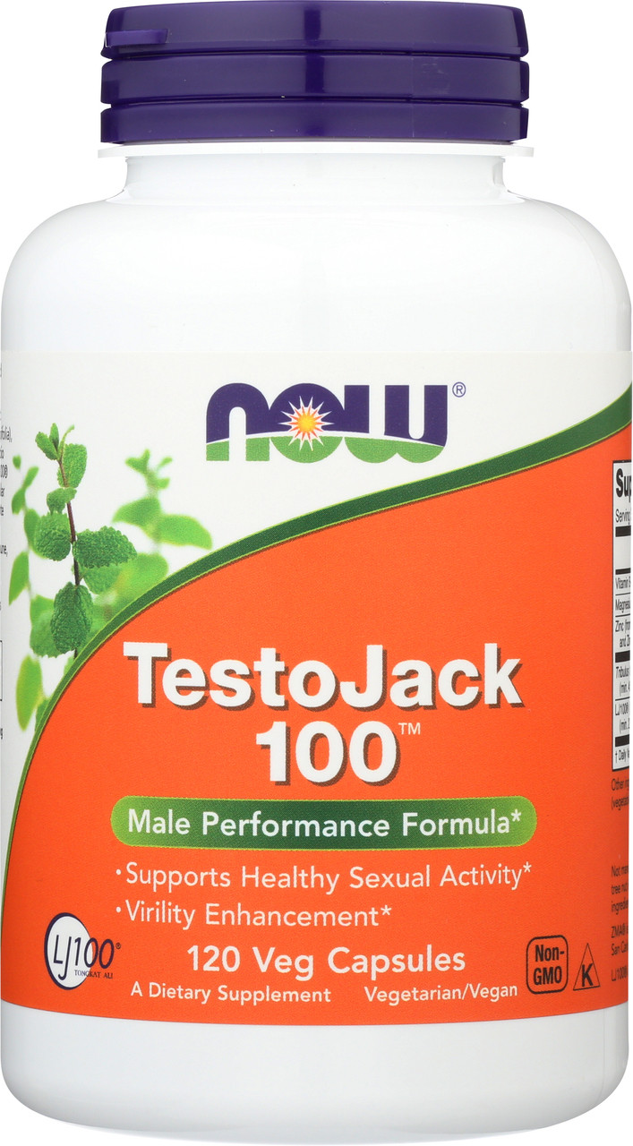 TestoJack 100 - 120 Veg Capsules