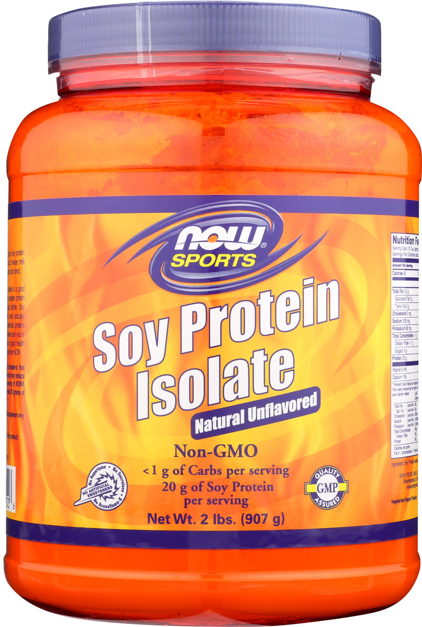 Soy Protein Isolate Non-GMO Unflavored - 2 lbs.