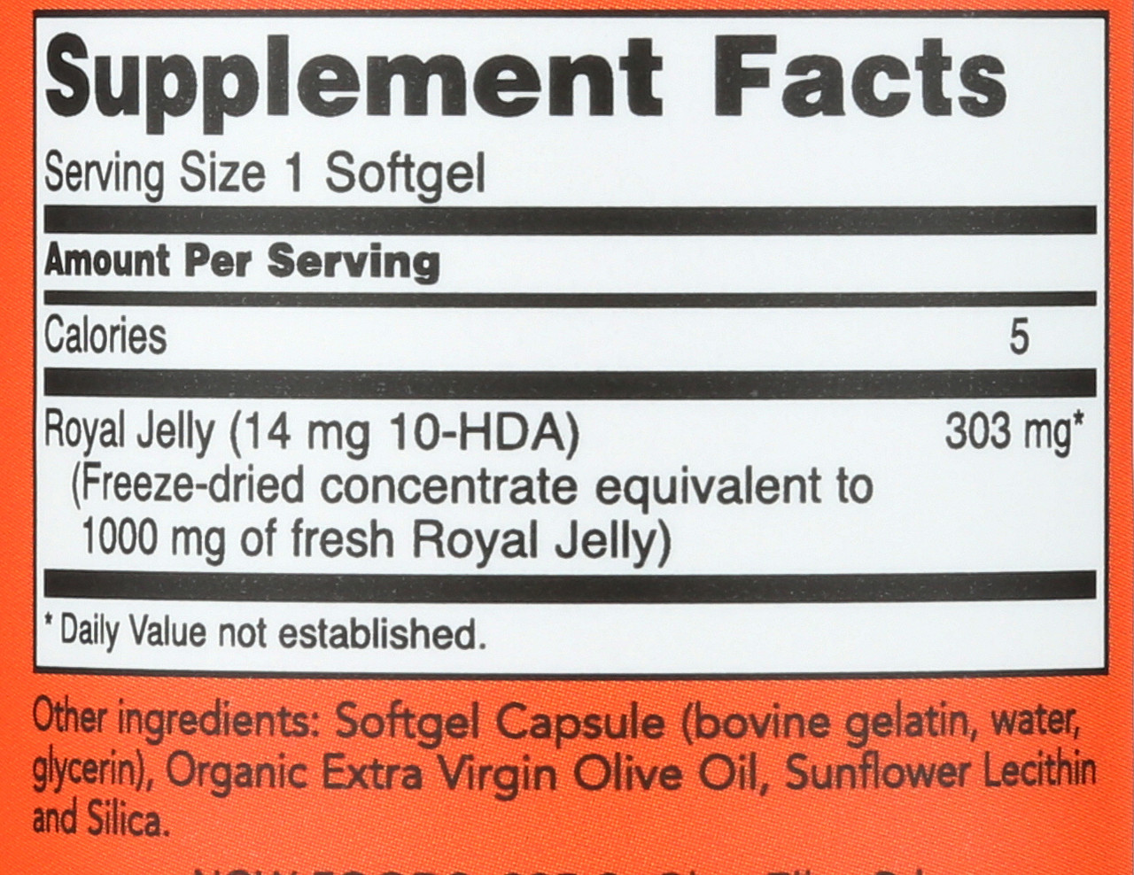 Royal Jelly 1000 mg - 60 Softgels