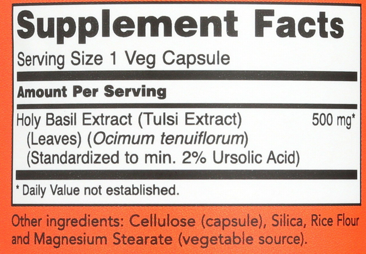 Holy Basil Extract 500 mg - 90 Vcaps®