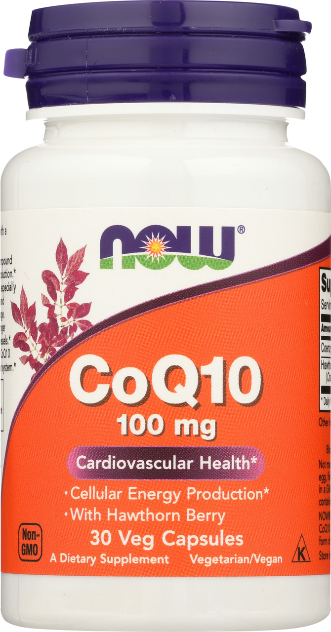 CoQ10 100 mg with Hawthorn Berry Vegetarian - 30 Vcaps®