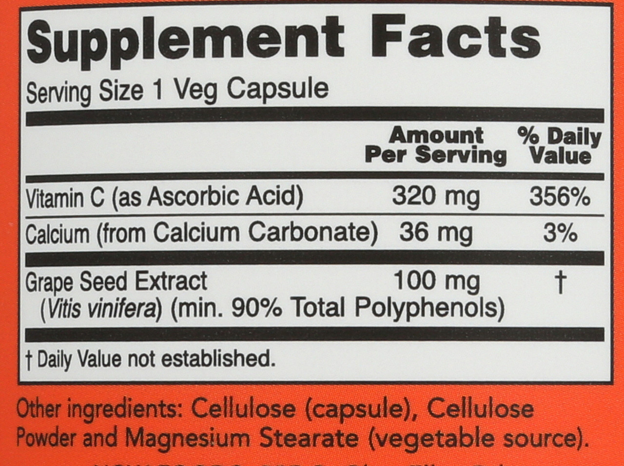 Grape Seed 100 mg - 200 Vcaps®