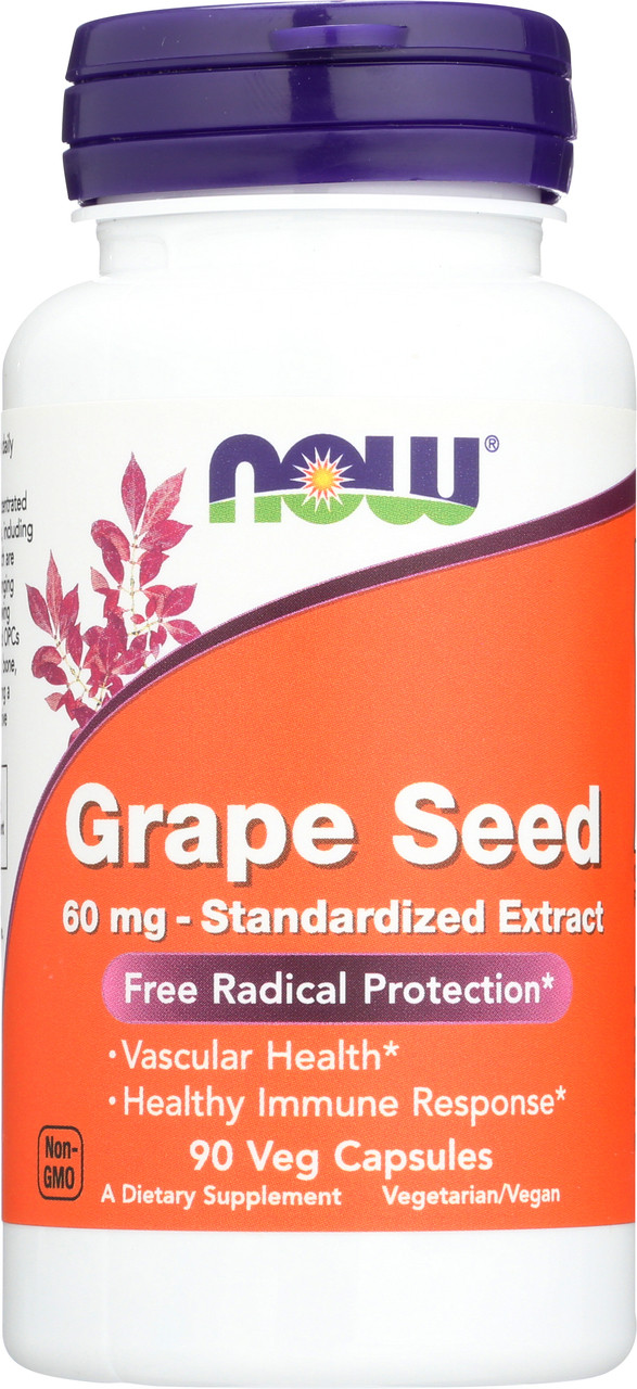 Grape Seed 60 mg - 90 Veg Capsules