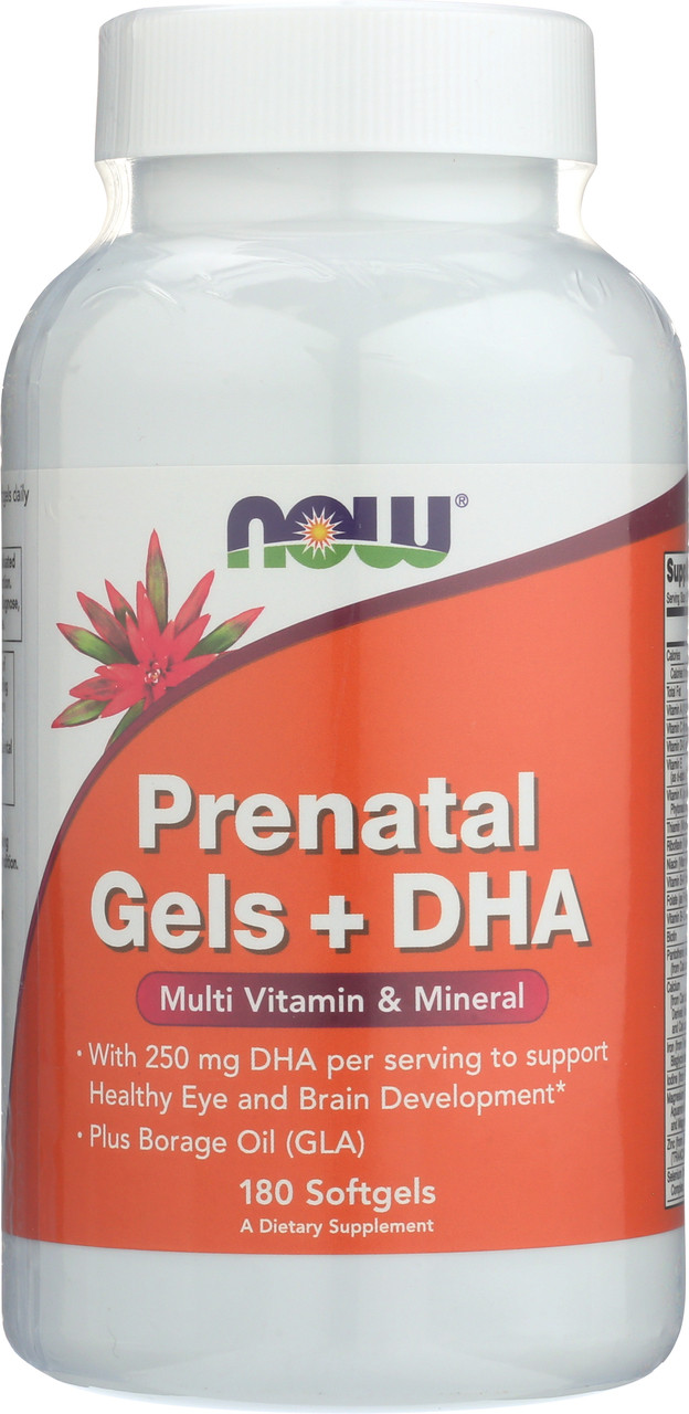 Prenatal Gels + DHA - 180 Softgels