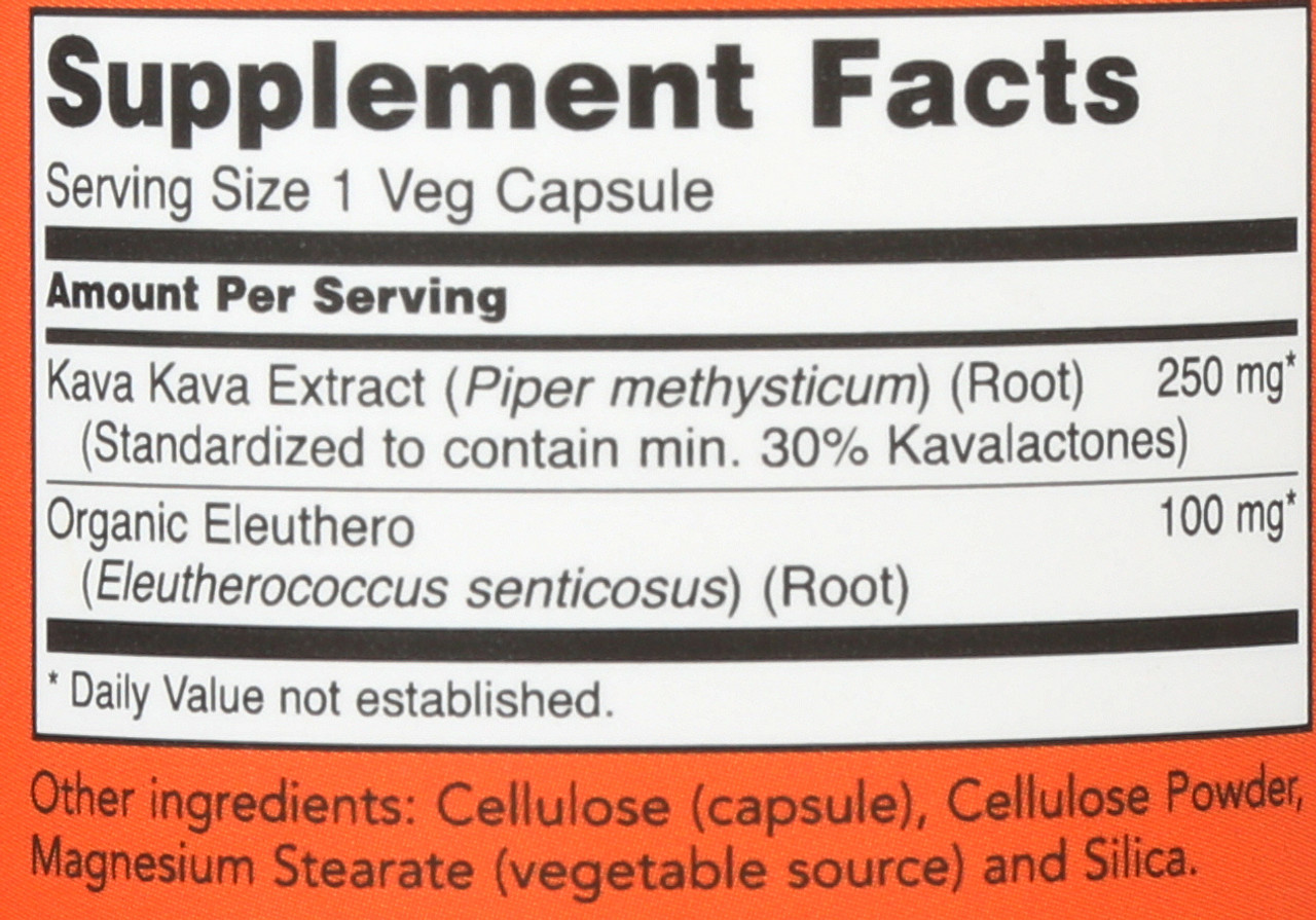 Kava Kava 250 mg - 60 Capsules