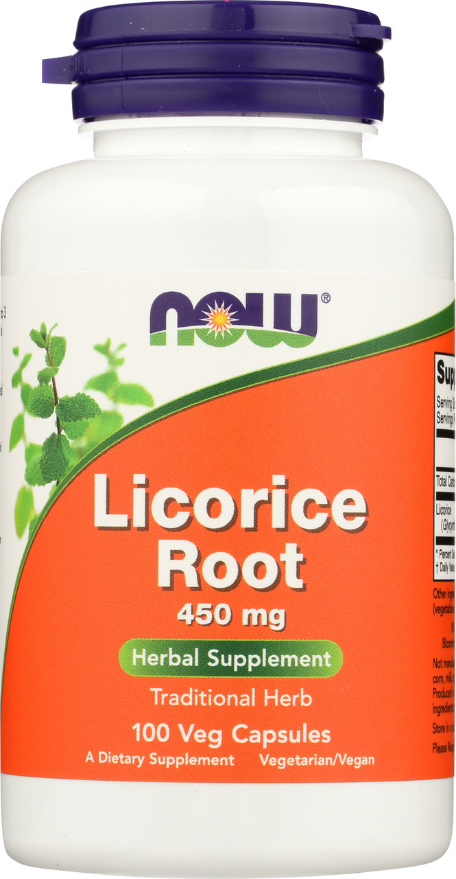 Licorice Root 450 mg - 100 Capsules