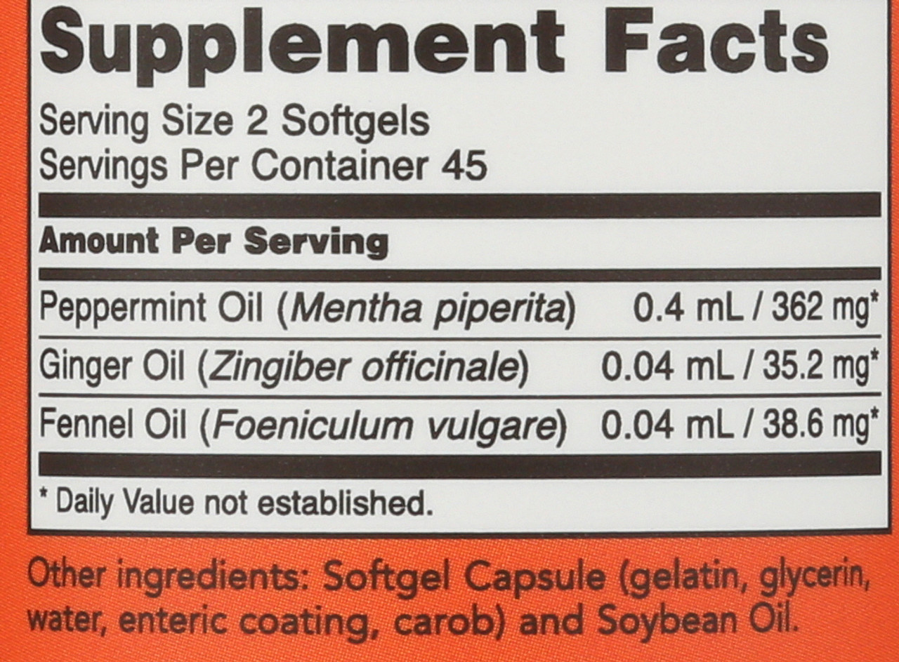 Peppermint Gels - 90 Softgels