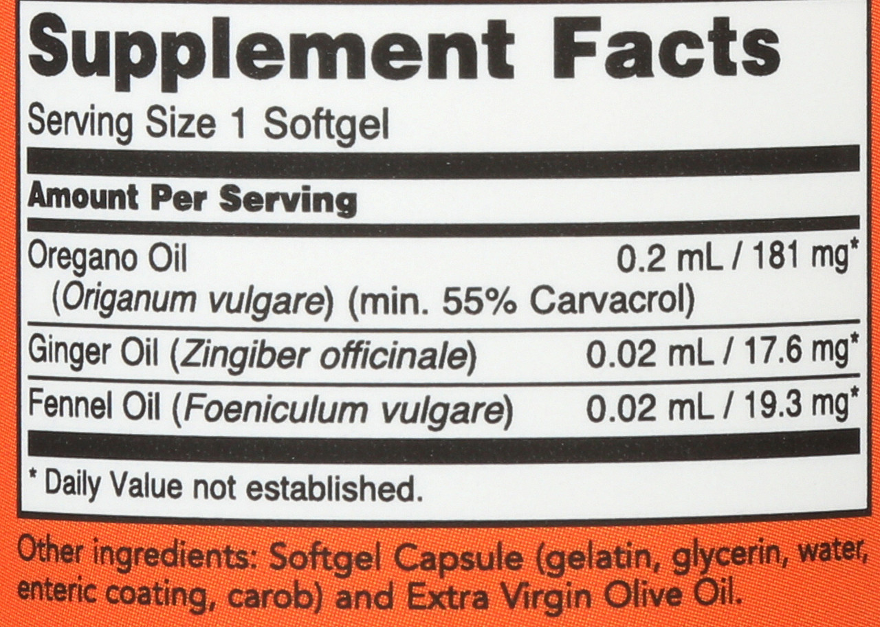 Oregano Softgels - 90 Softgels