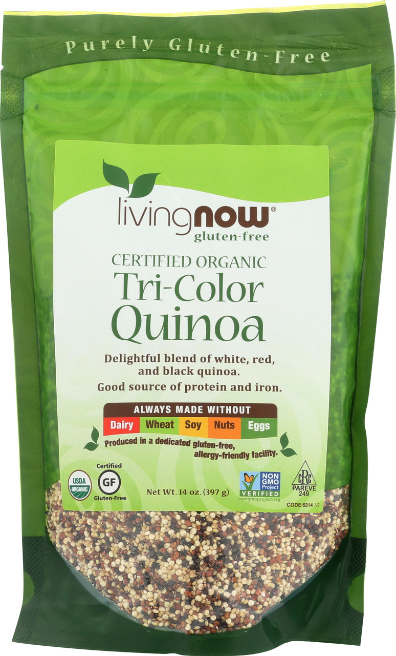 Tri-Color Quinoa, Certified Organic - 14 oz.