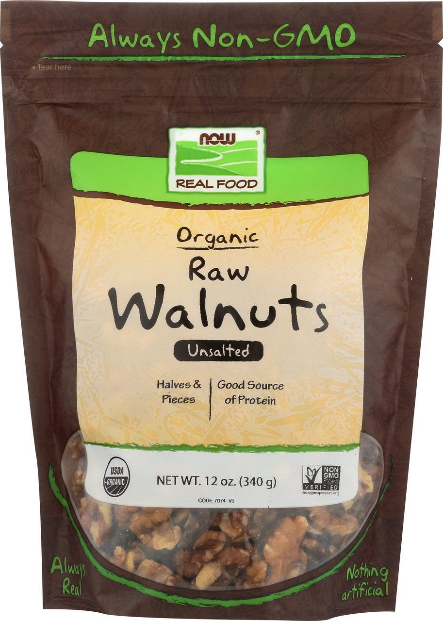 Walnuts, Certified Organic - 12 oz.