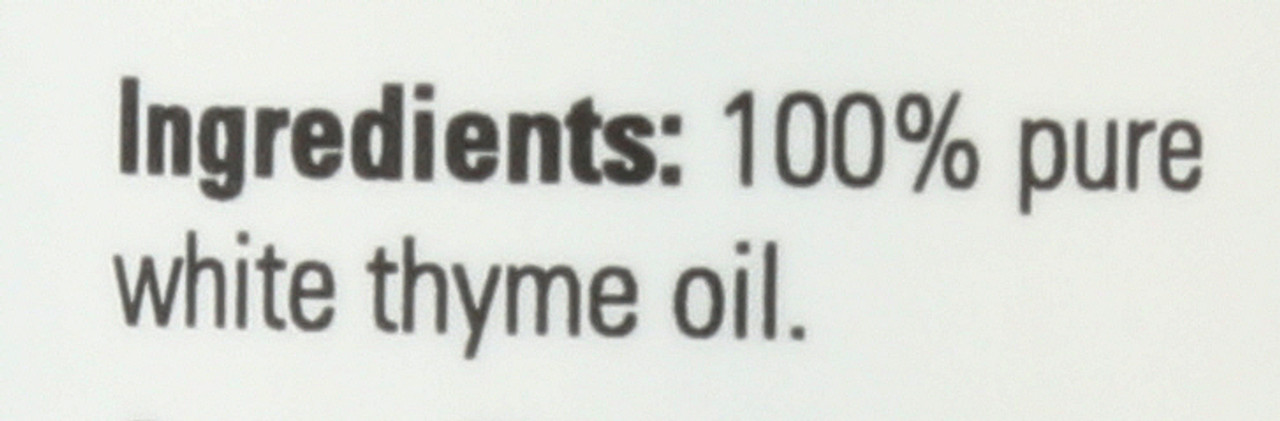 White Thyme Oil - 1 oz.