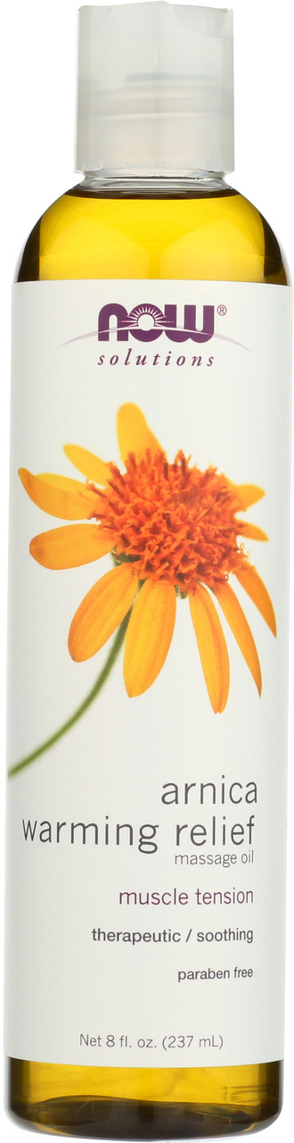 Arnica Warming Relief Massage Oil - 8 oz.