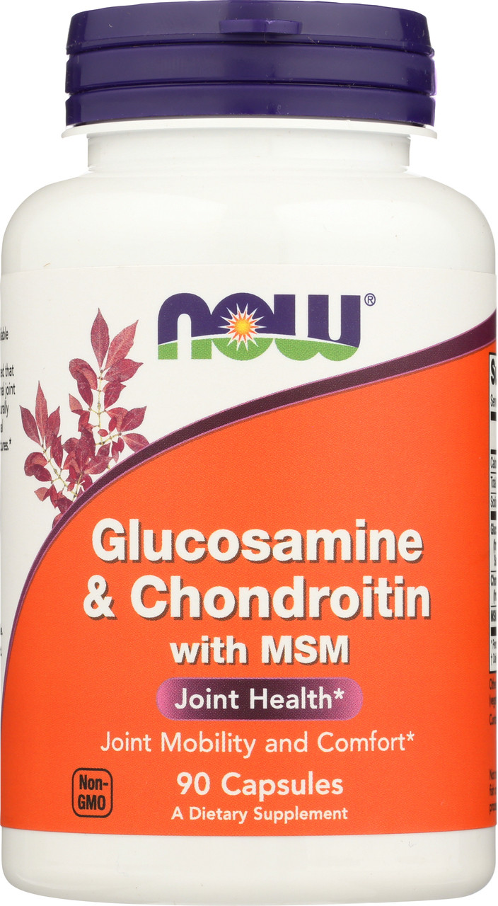Glucosamine & Chondroitin with MSM - 90 Capsules