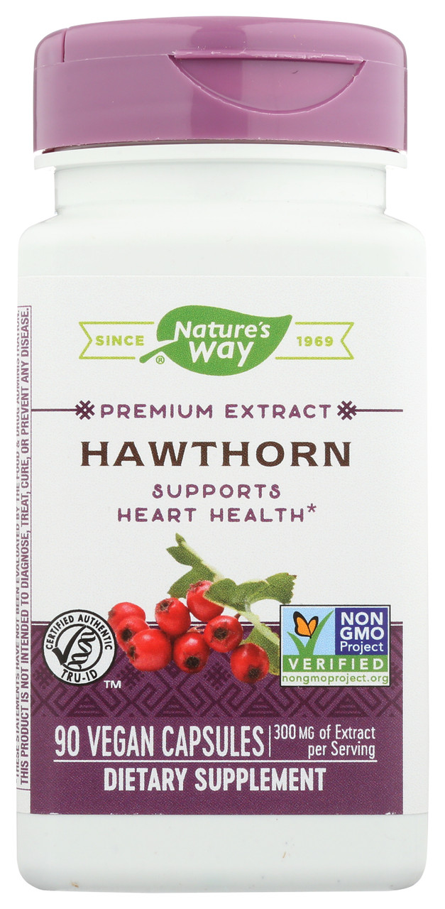 Hawthorn Standardized 90 Capsules