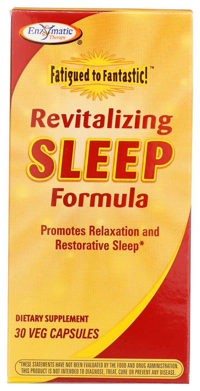 Fatigued to Fantastic! Revitalizing Sleep Formula 30 Veg Capsules