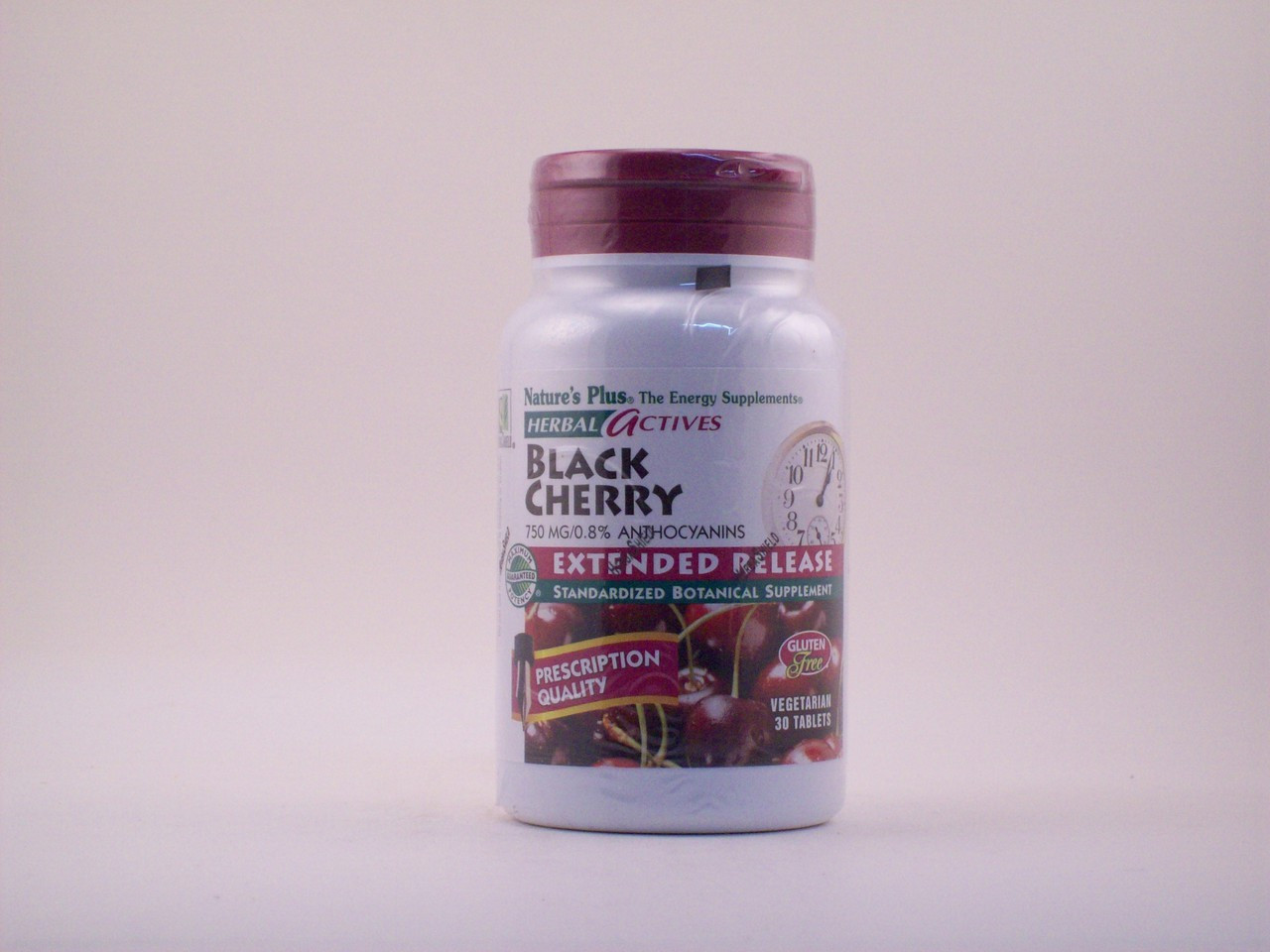 Herbal Actives Extended Release Black Cherry 750mg 30